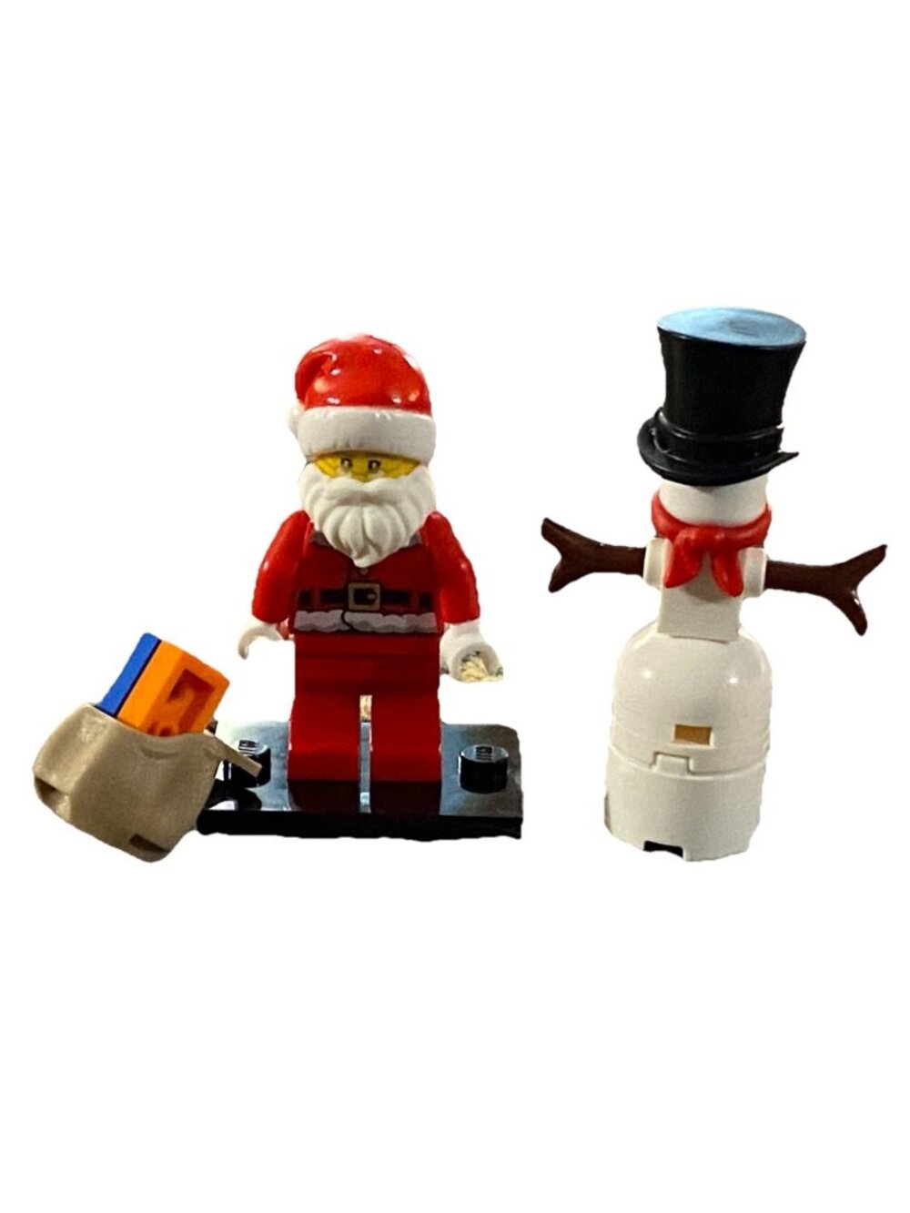 Lego Santa Claus & Snowman Minifigure Lot Christmas 60235 Advent Calendar